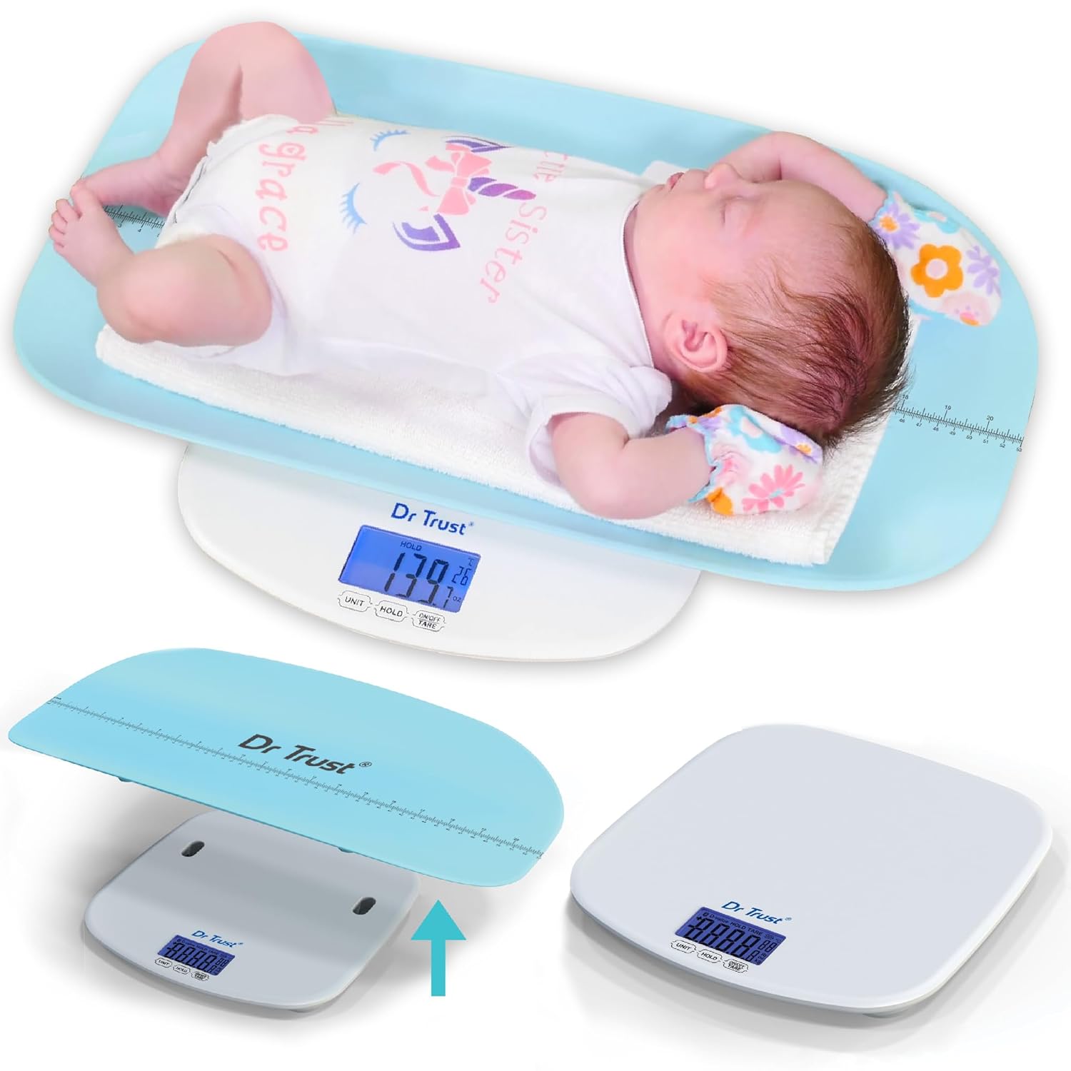 Dr Trust USA Digital Baby Weighing Scale Grow Buddy Infant, Toddler and ...