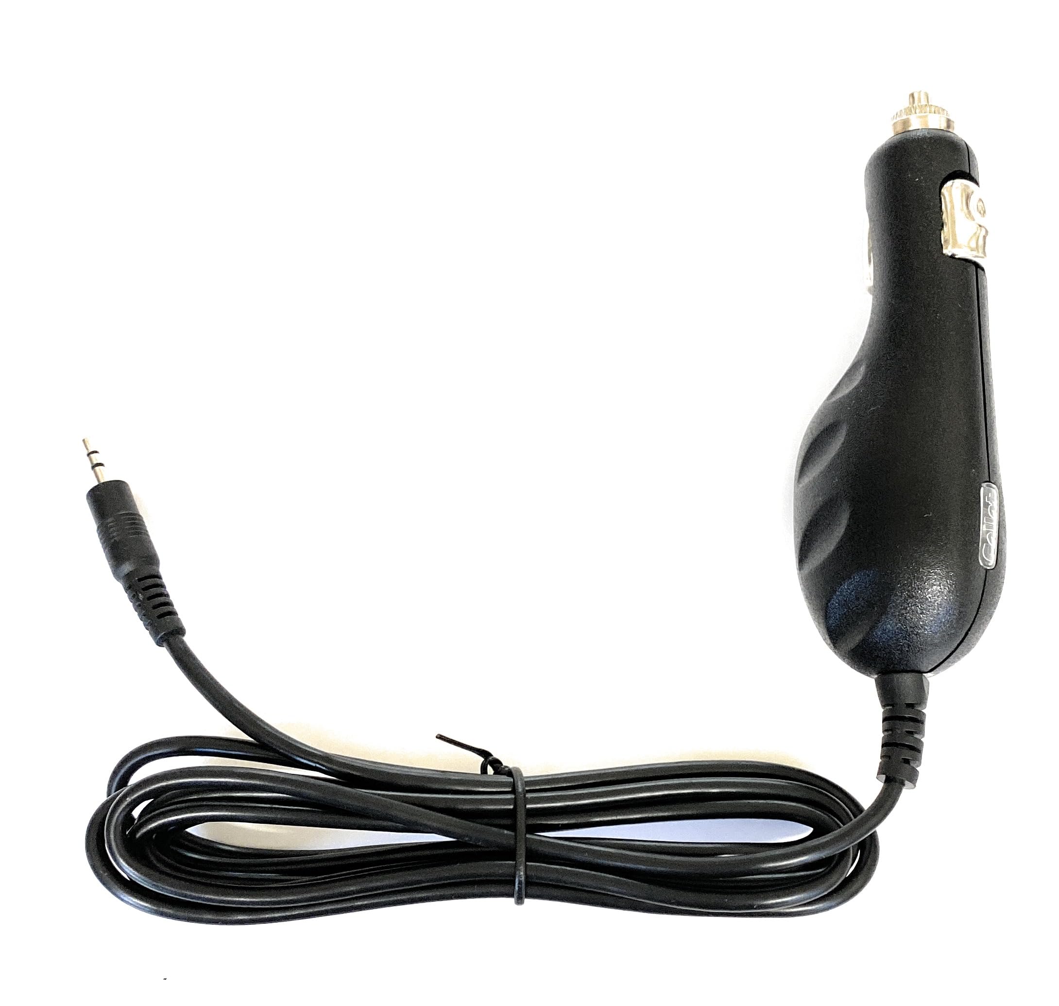 GENERIC Car Power Adapter connected to a vehicle's cigarette lighter socket and a compatible device.