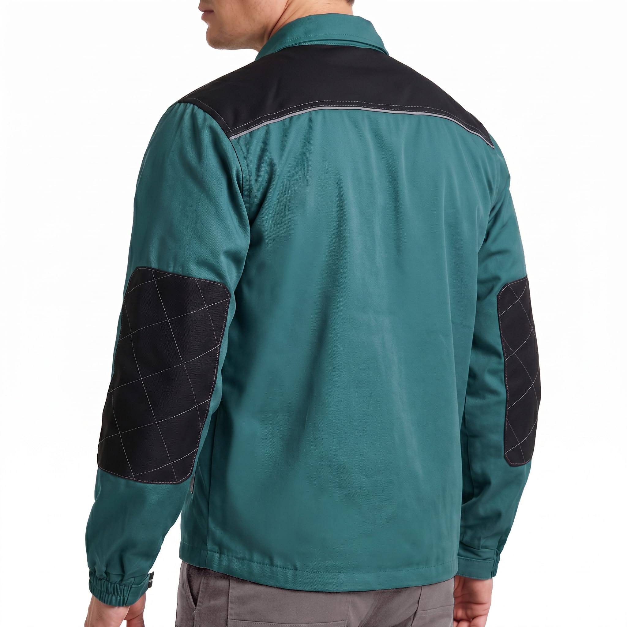 Stenso Des-Emerton - Chaqueta de trabajo multiusos para hombre - codos reforzados
