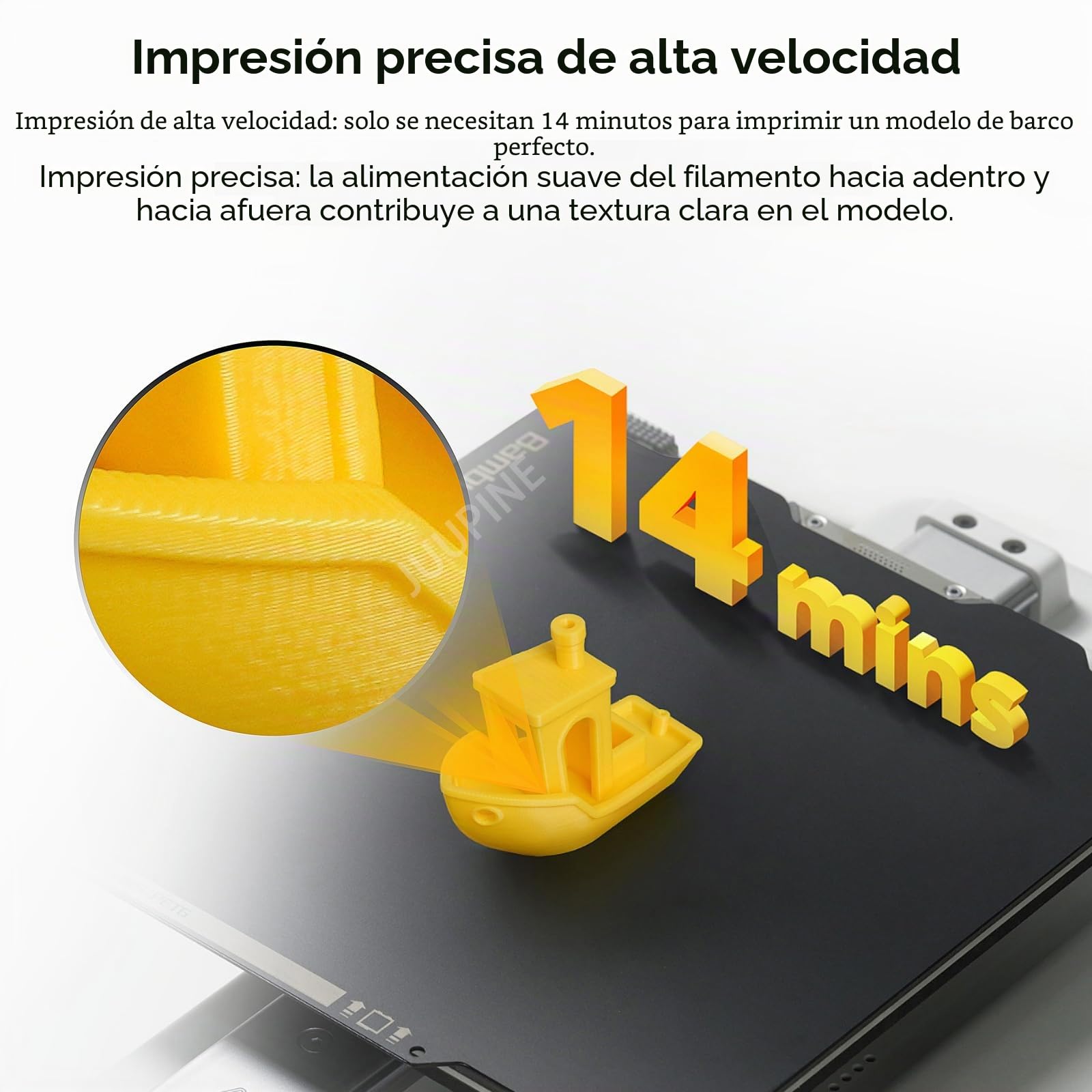 Cabezal de impresión mejorado para Bambu lab A1/A1 mini Resistente a altas temperaturas Boquilla de acero endurecido de 0.4mm Kit de extremo caliente del extrusor, incluyendo 2 boquillas de acero