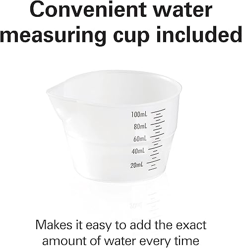 Miniatura 7 de Hamilton Beach Sous Vide Style - Máquina eléctrica para picar huevos, olla de huevos duros y cazadora escalfadora con bandeja antiadherente