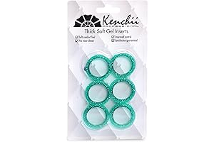 Kenchii Extra Soft Premium Shear Finger Ring Inserts: Elevate Your Cutting Precision...
