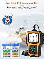 Vista 4 de ANCEL AD410 Escáner OBD2 Mejorado, Lector de Códigos de Vehículo para Luz de Check Engine, Escáner Automotriz OBD II para Diagnóstico de Fallas