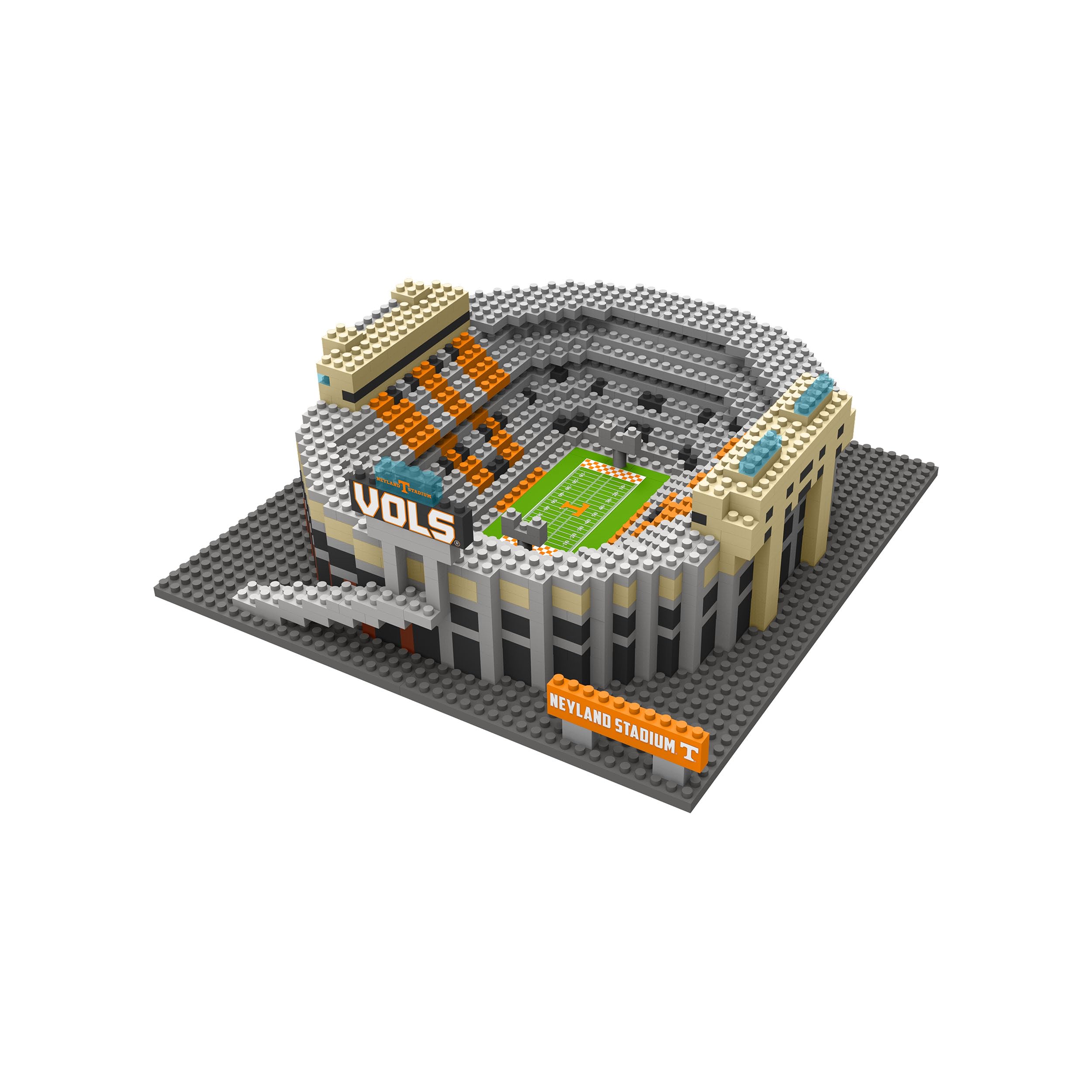 FOCONCAA Unisex-Adult NCAA College Team Construction Blocks 3D Mini BRXLZ Stadium