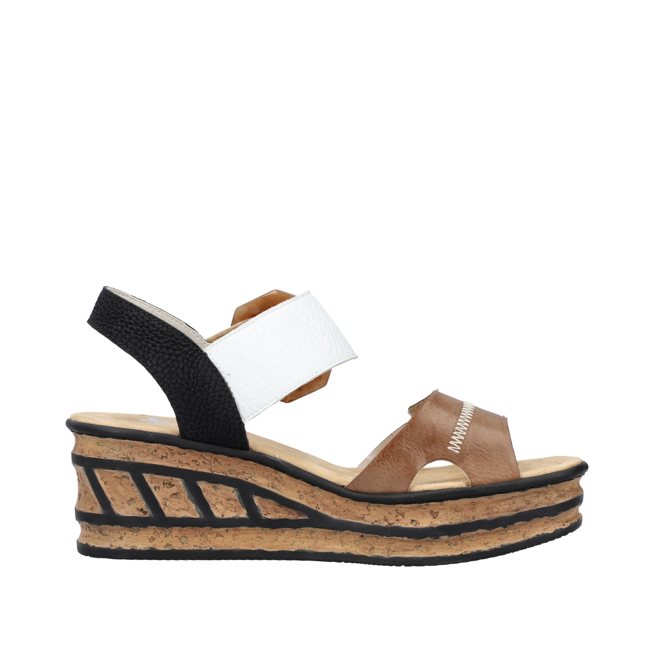 Rieker Cadeau Femme Wedge Heel Sandales | Charles Clinkard