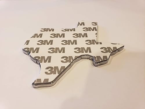 Miniatura 3 de Emblema de la bandera americana en forma de Texas State Edition, de Longhorn Lone Star Metal insignia universal para Silverado Suburban Tahoe GMC