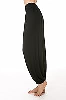 Vista 64 de Pantalones de algodón para mujer, elásticos, suaves, para yoga, deportes Gris