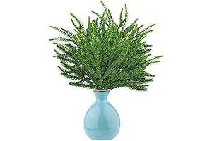 12Pcs 18 inch Pine Stem Norfolk Branches Christmas Garland