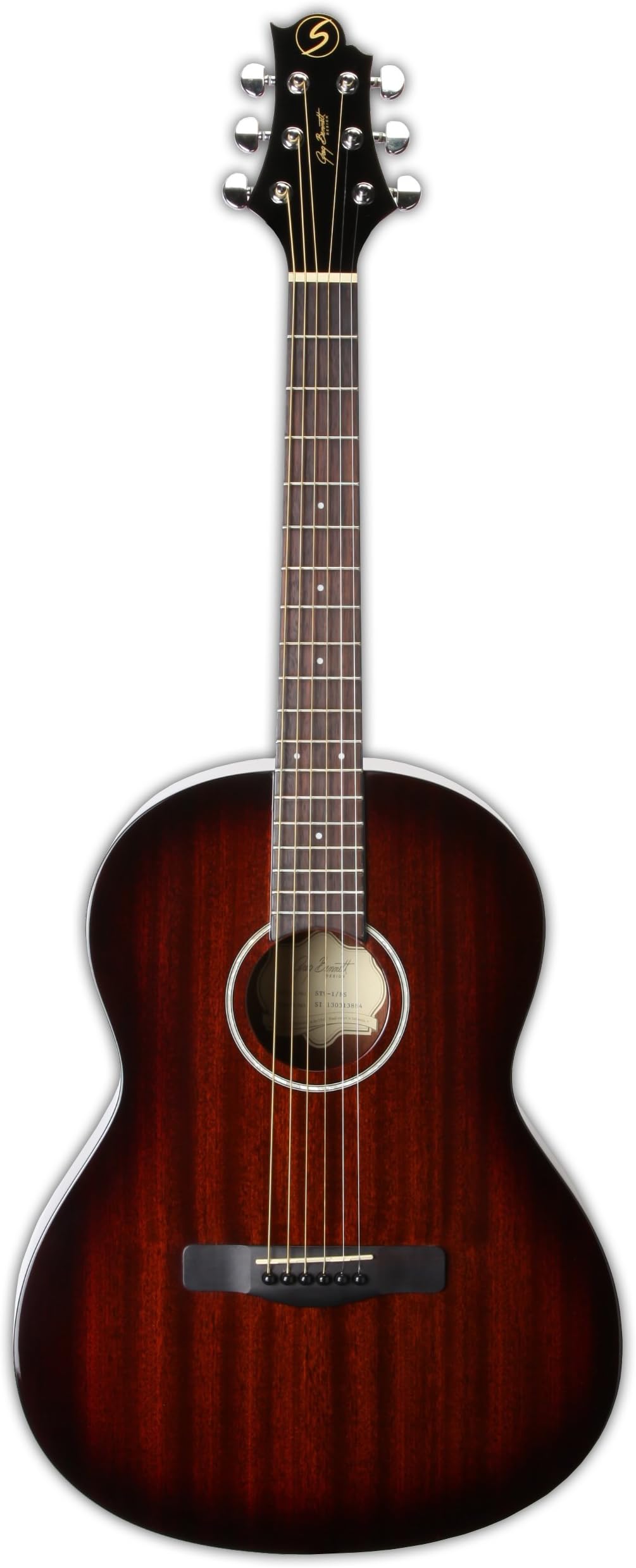 Greg Bennett Design Gold rush ST91 BS 39-Inch Folk Acoustic Guitar, Brown sunburst