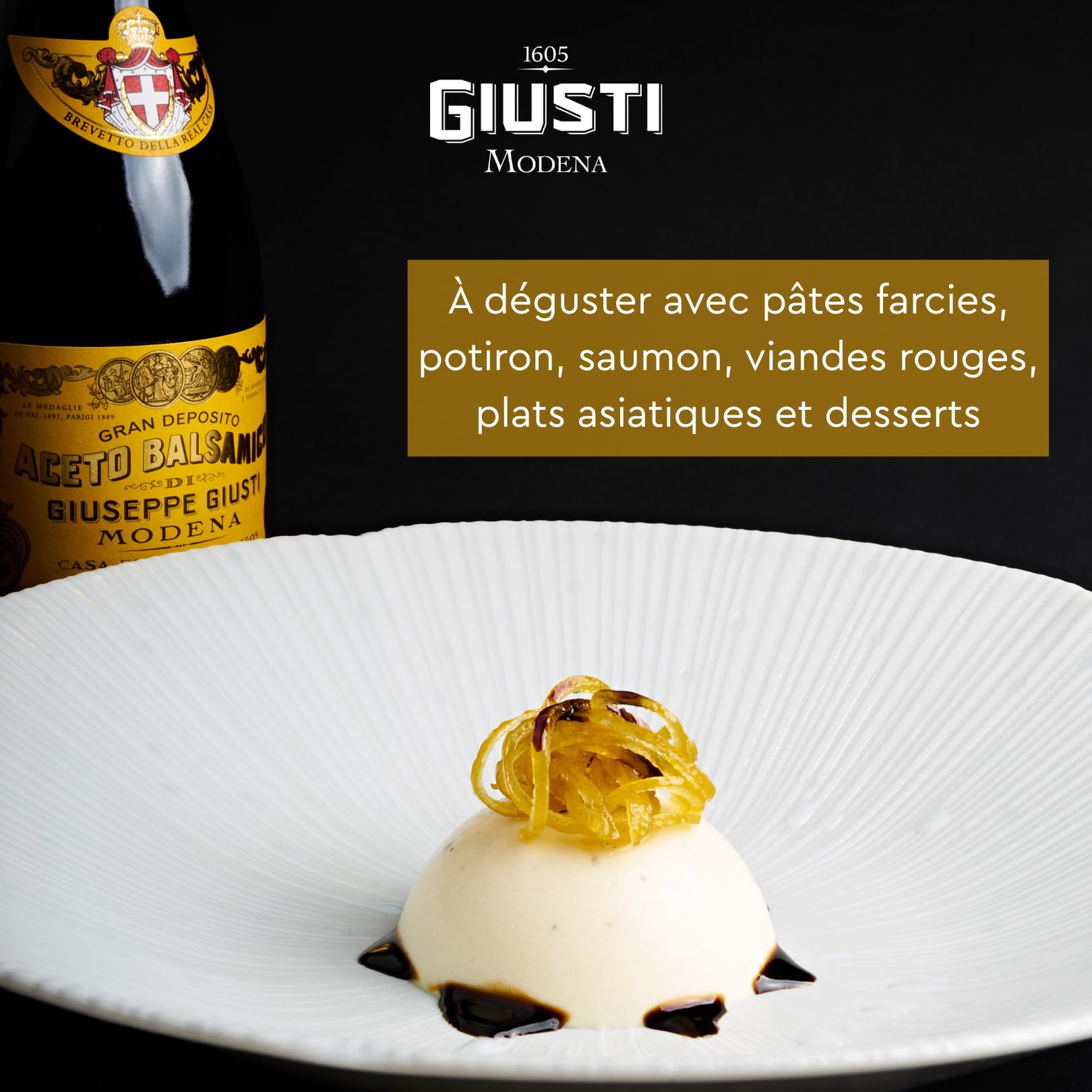 Giuseppe Giusti Giusti Aceto Balsamico di Modena pendant quatre siècles, 250ml