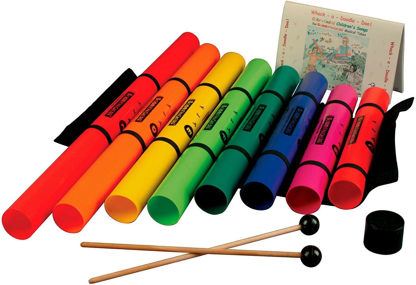 Boomwhackers Rhythm Band Instruments BOOMAPHONE XTS Whack Pack (Set of 3)