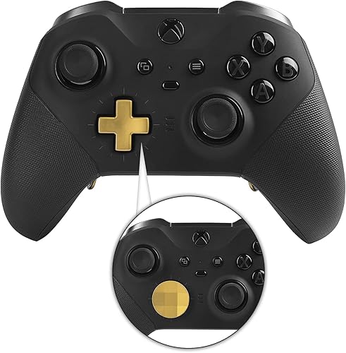 Miniatura 5 de TOMSIN Paquete de repuesto de accesorios para mandos Xbox Elite Series 2 13 en 1, 6 palillos de metal, 2 almohadillas D, 4 palas y 1 ajustador para