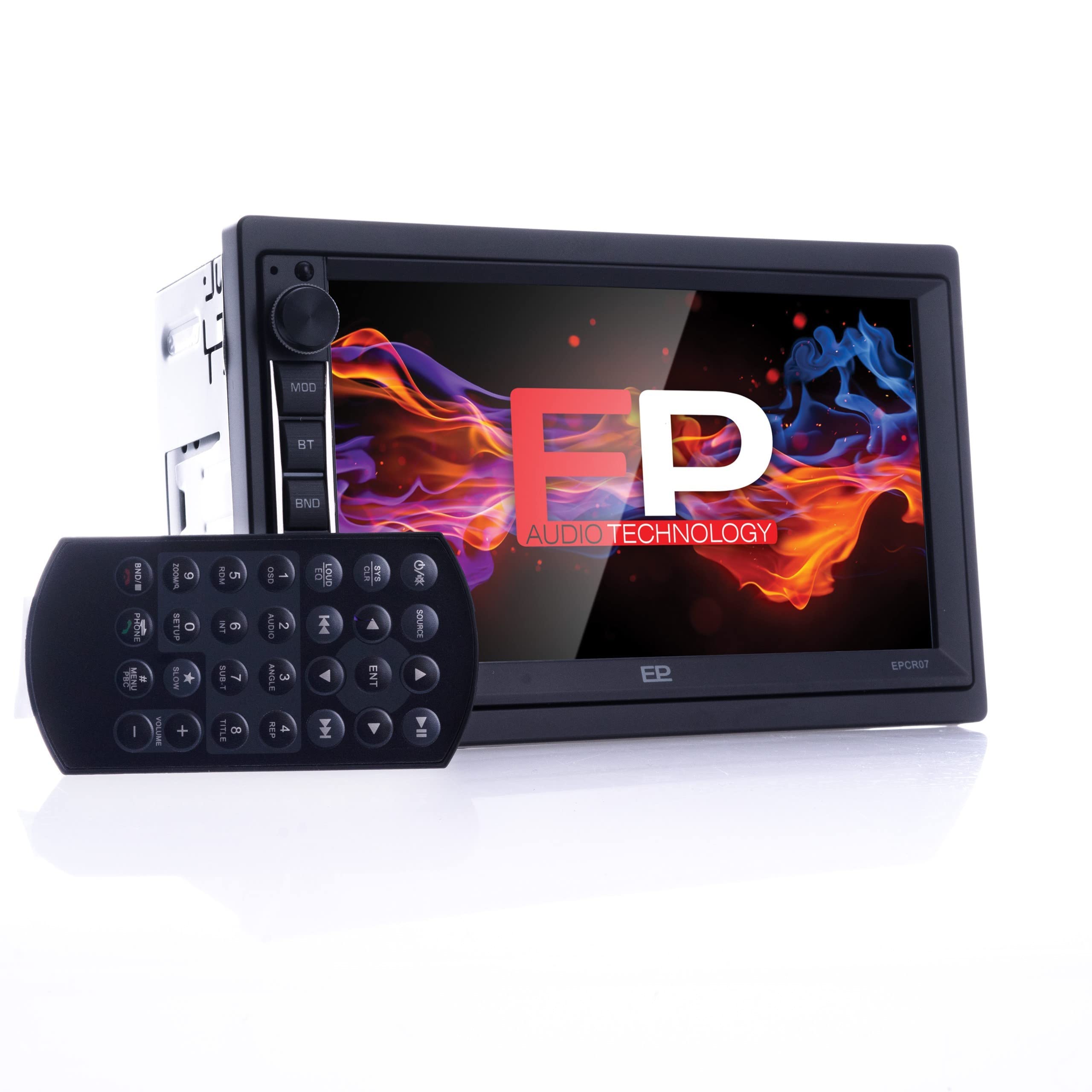 EinParts Radio Samochodowe 2-DIN z nawigacją GPS, Bluetooth, USB, Micro SD, Pilot, Mirror Link