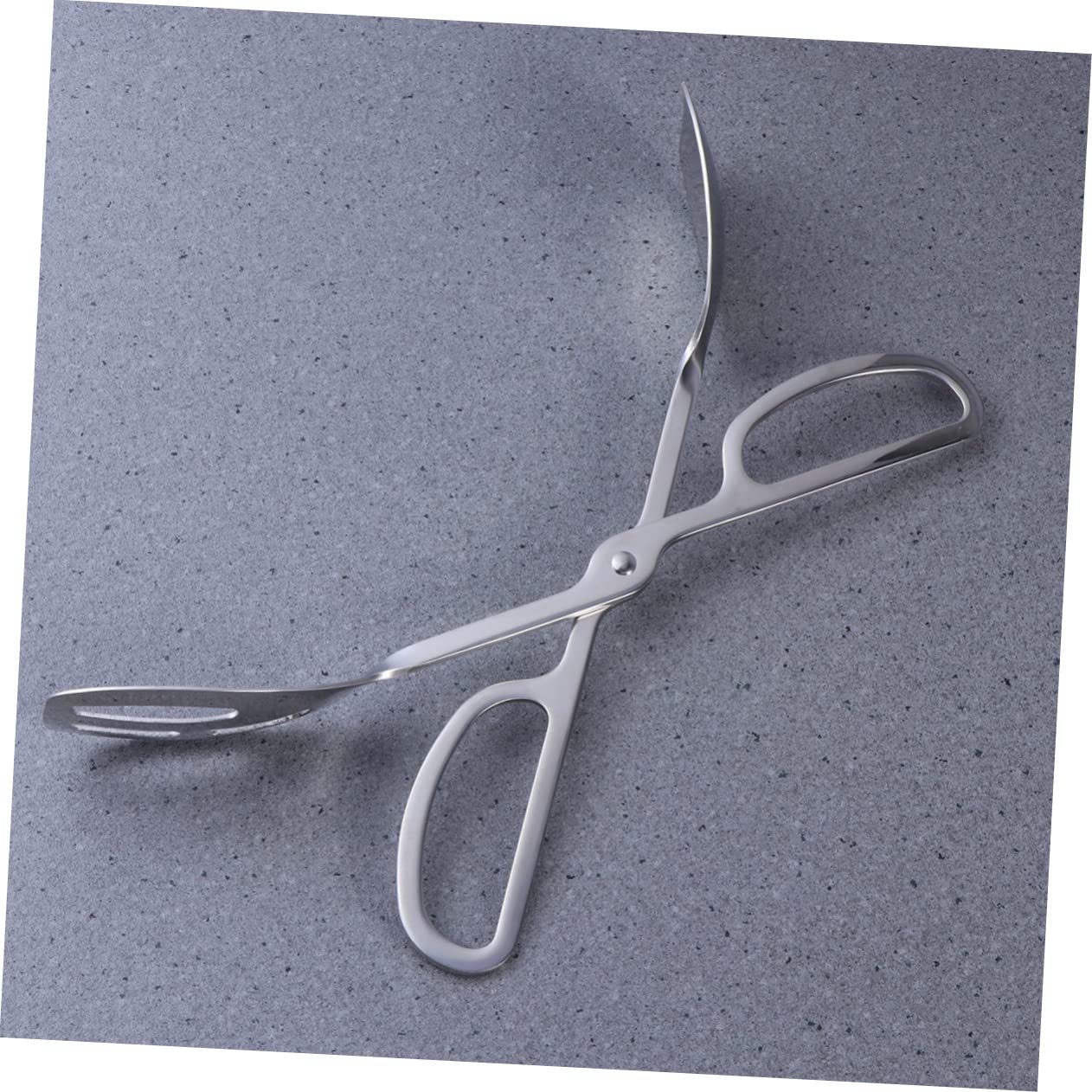 CIYODO Edelstahl Servierzangen 6-tlg - Für Buffet & Grillparty