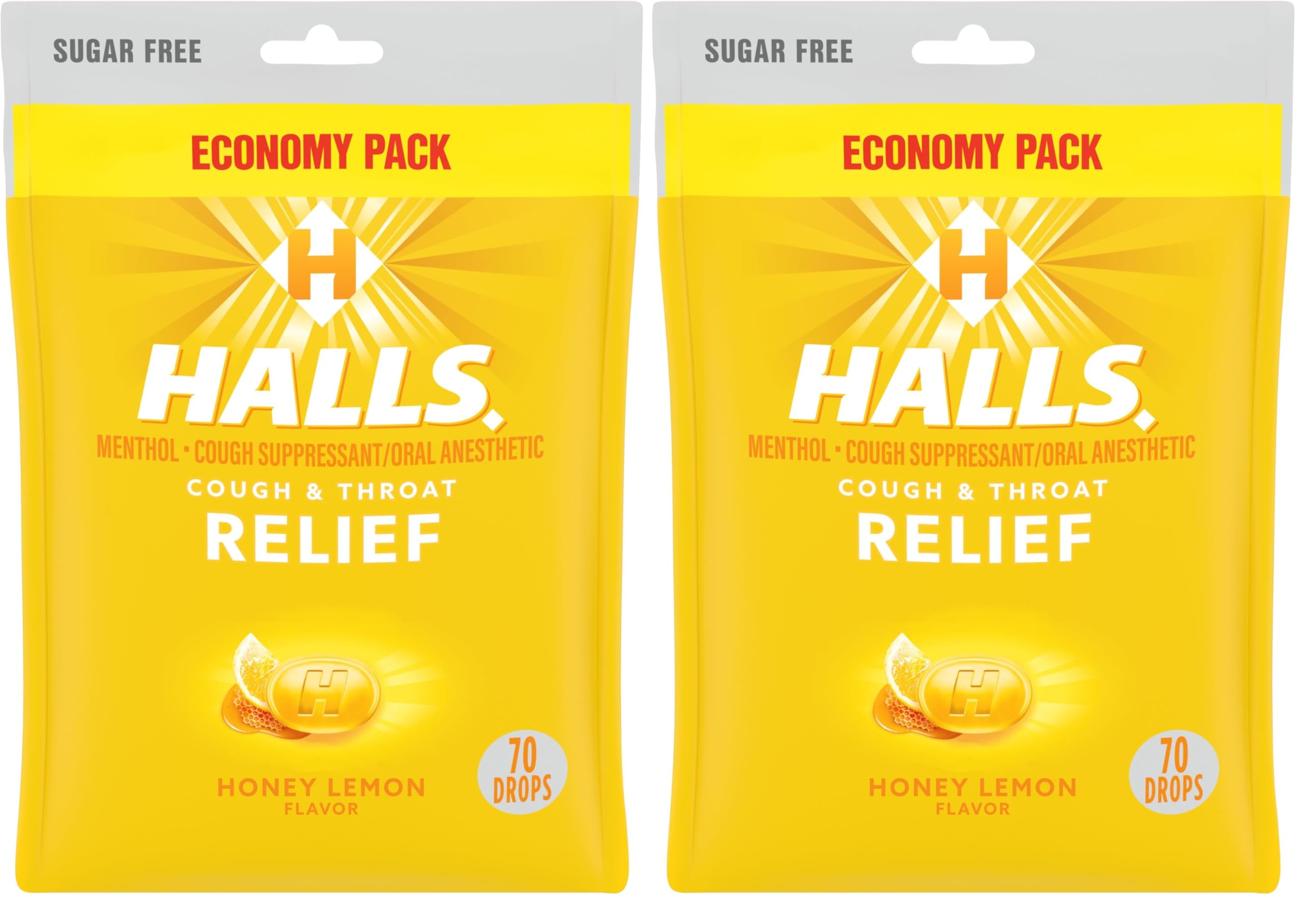 HALLS Soothing Creamy Strawberry Throat Drops, Value Pack, 70 ct — Amazon image 19