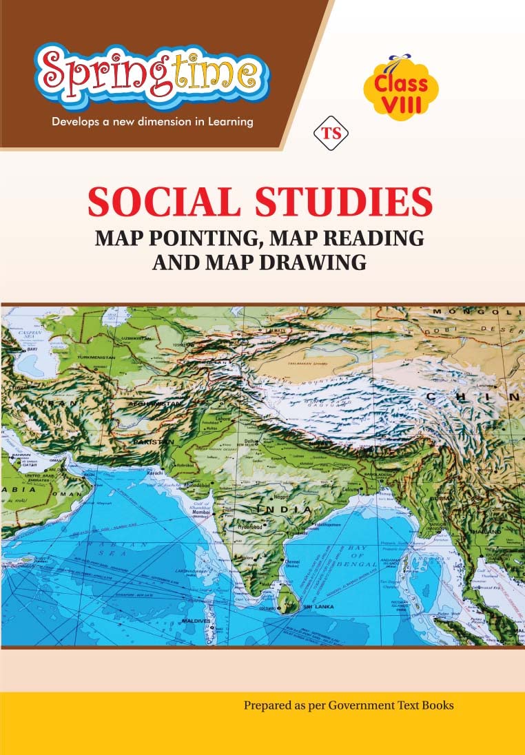 CLASS 8 SOCIAL STUDIES - Map Pointing & Drawing Book - TS : SPRINGTIME ...