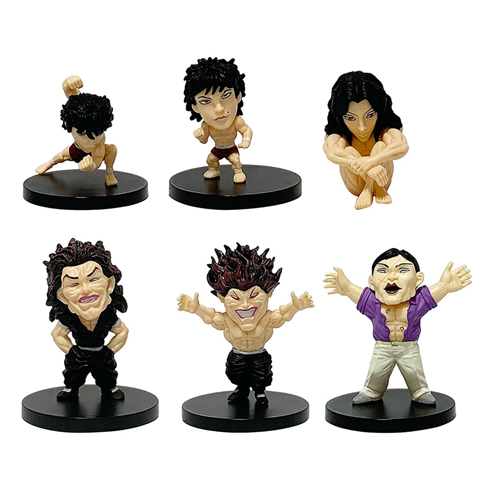YXCC-SEN Baki Hanma Jack Hammer Hanma Yujirō Anime Figure