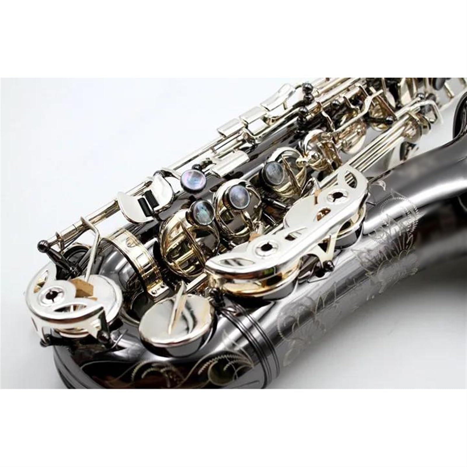 saxophon Instrument Deutschland Saxophon Alt Schwarz Nickel Silber Legierung Altsaxophon Messing Musikinstrument Mit Fall Mundstück
