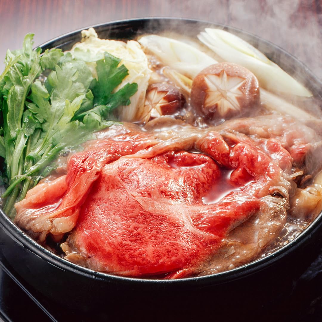 Amazon.com: TIKUSAN Japanese Cast Iron Hot Pot Sukiyaki Nabe