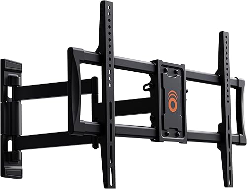 Miniatura 1 de ECHOGEAR Soporte de pared esquinero para televisores grandes, 24 pulgadas de extensión, más movimiento completo suave, soporte para televisores de