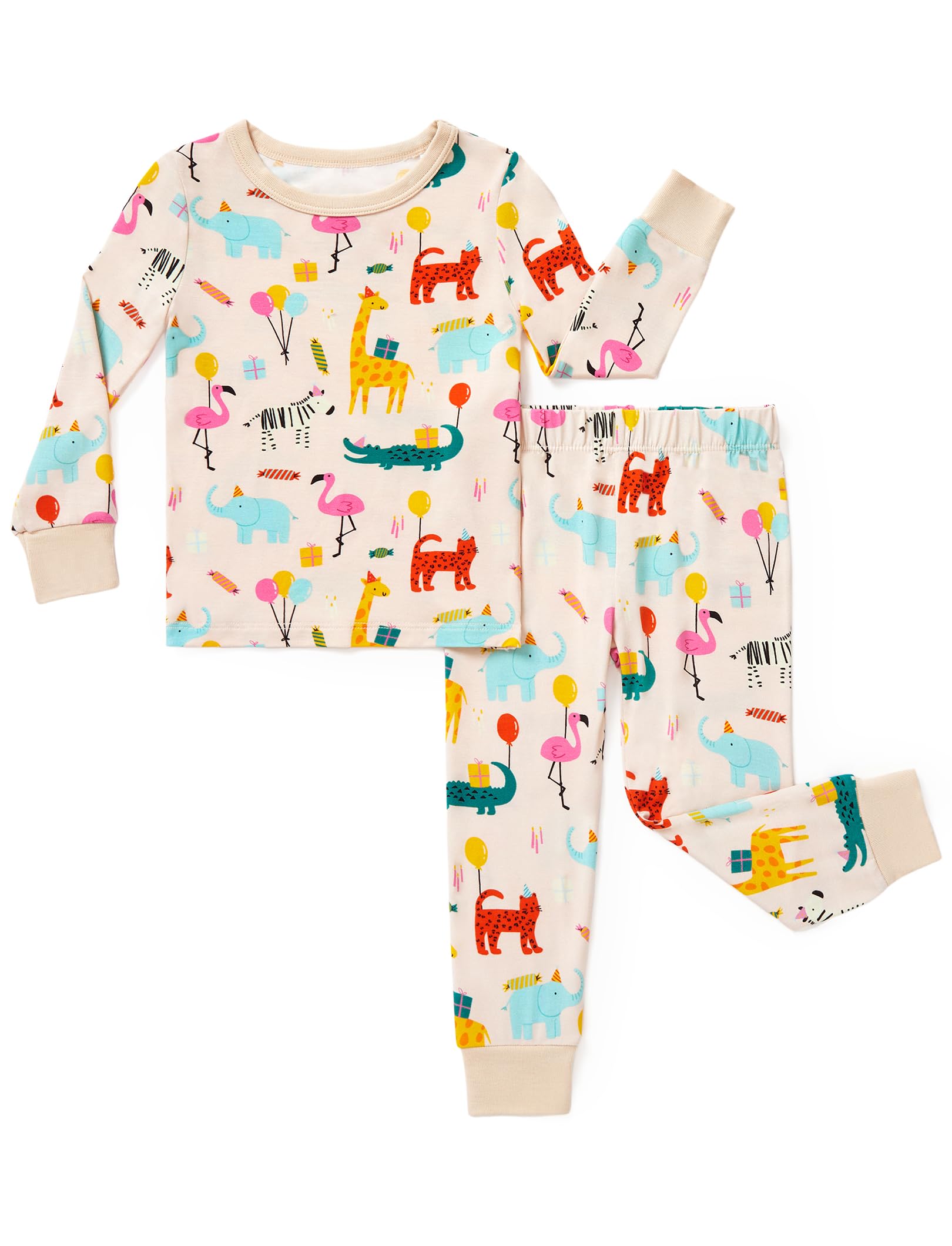 PATPAT Bamboo Viscose Pajama Sets for Toddlers