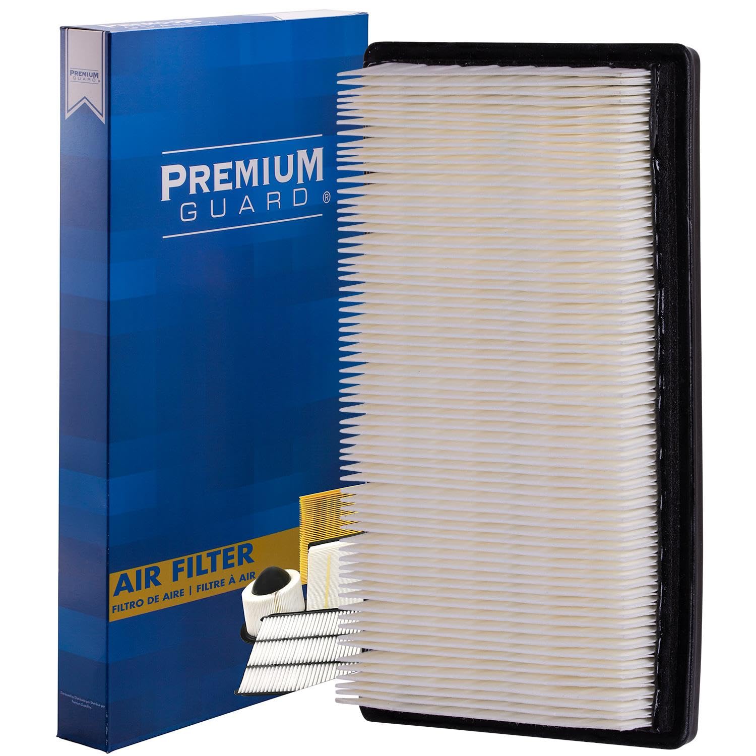 PG Engine Air Filter PA5669 | Fits 2007-2012 Nissan Versa, 2007-2018 Tiida, 2013-2021 NV200, 2014-2018 INFINITI Q50, 2009-2014 Nissan Cube, 2015-2018
