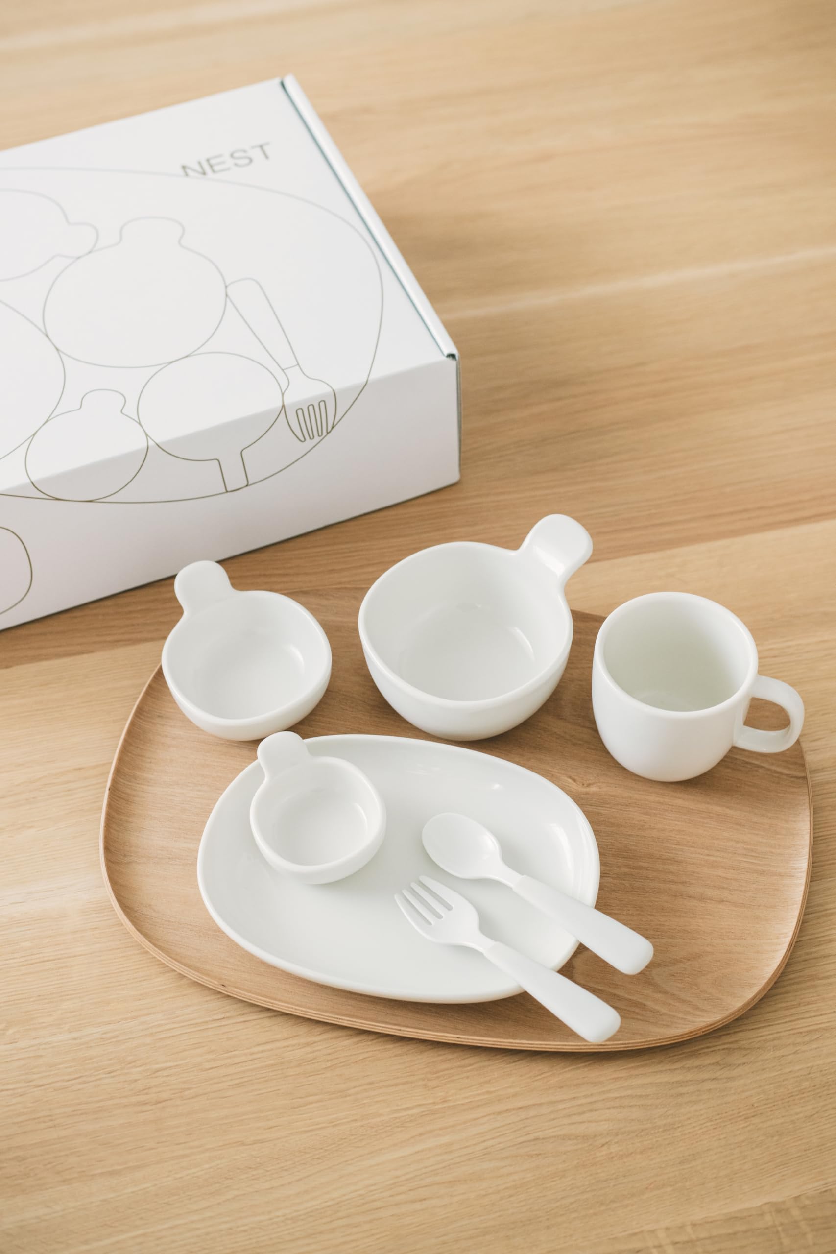 Amazon.co.jp: KINTO(キントー) NEST プレート ブルー 195x145mm