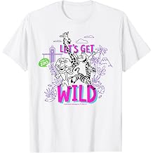 Madagascar Let's Get Wild Zoo Adventure T-Shirt