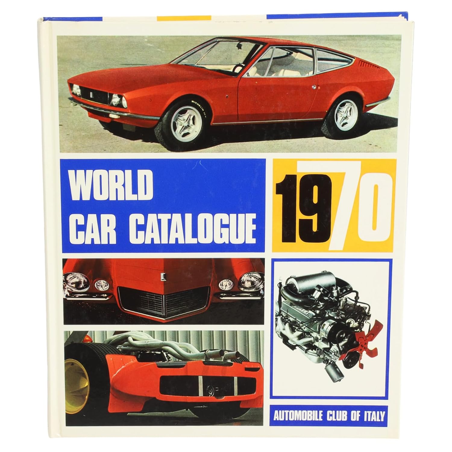 World Car Catalogue 1970 Automobile Car Club Of Italy, B/w