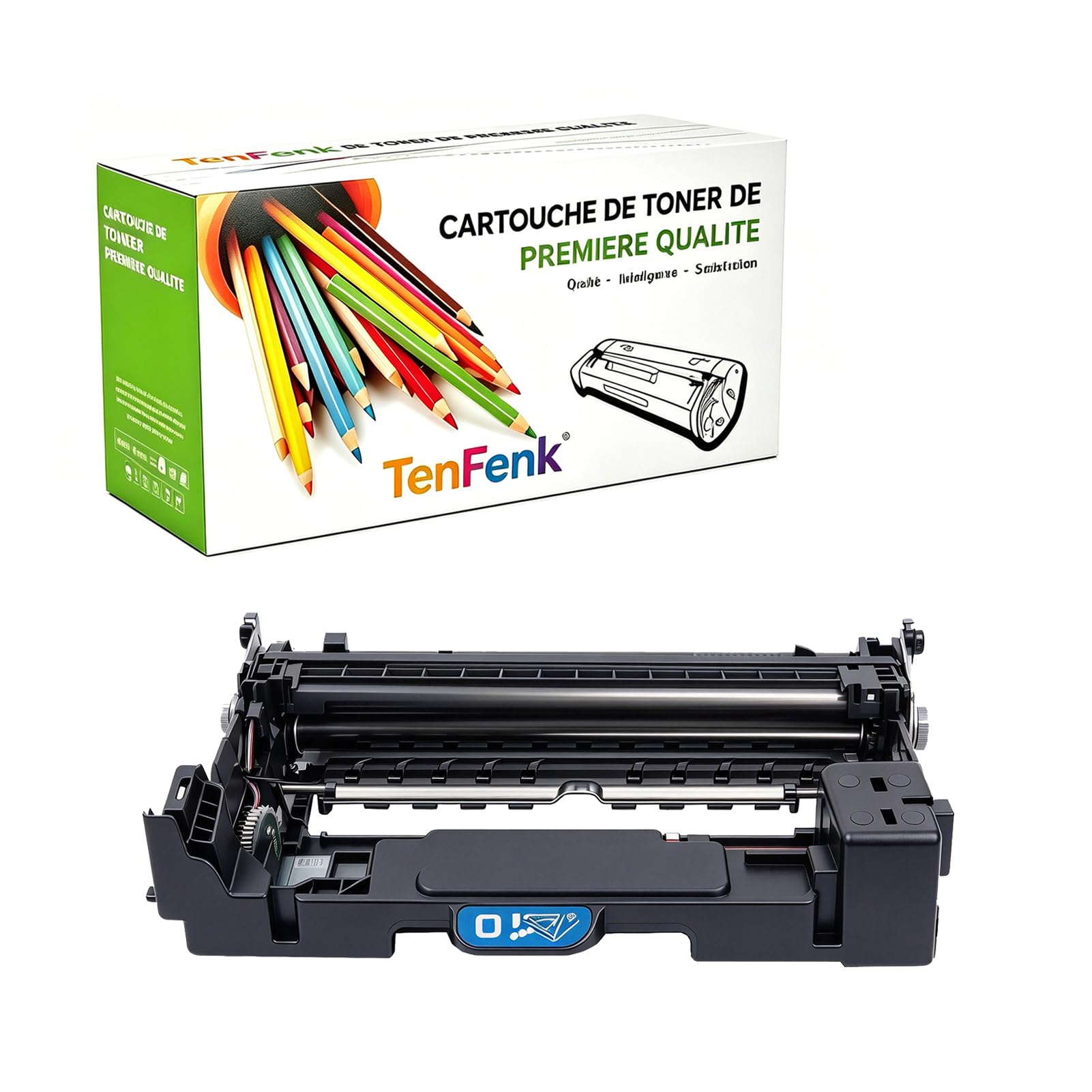 Compatible Reemplazo Unidad De Tambor Para Kyocera DK-3200 DK3200 Para Uso Con Kyocera Ecosys MA4500IFX MA4500IX PA4500X Impresora,(Negro- 300000 Páginas),1 pack