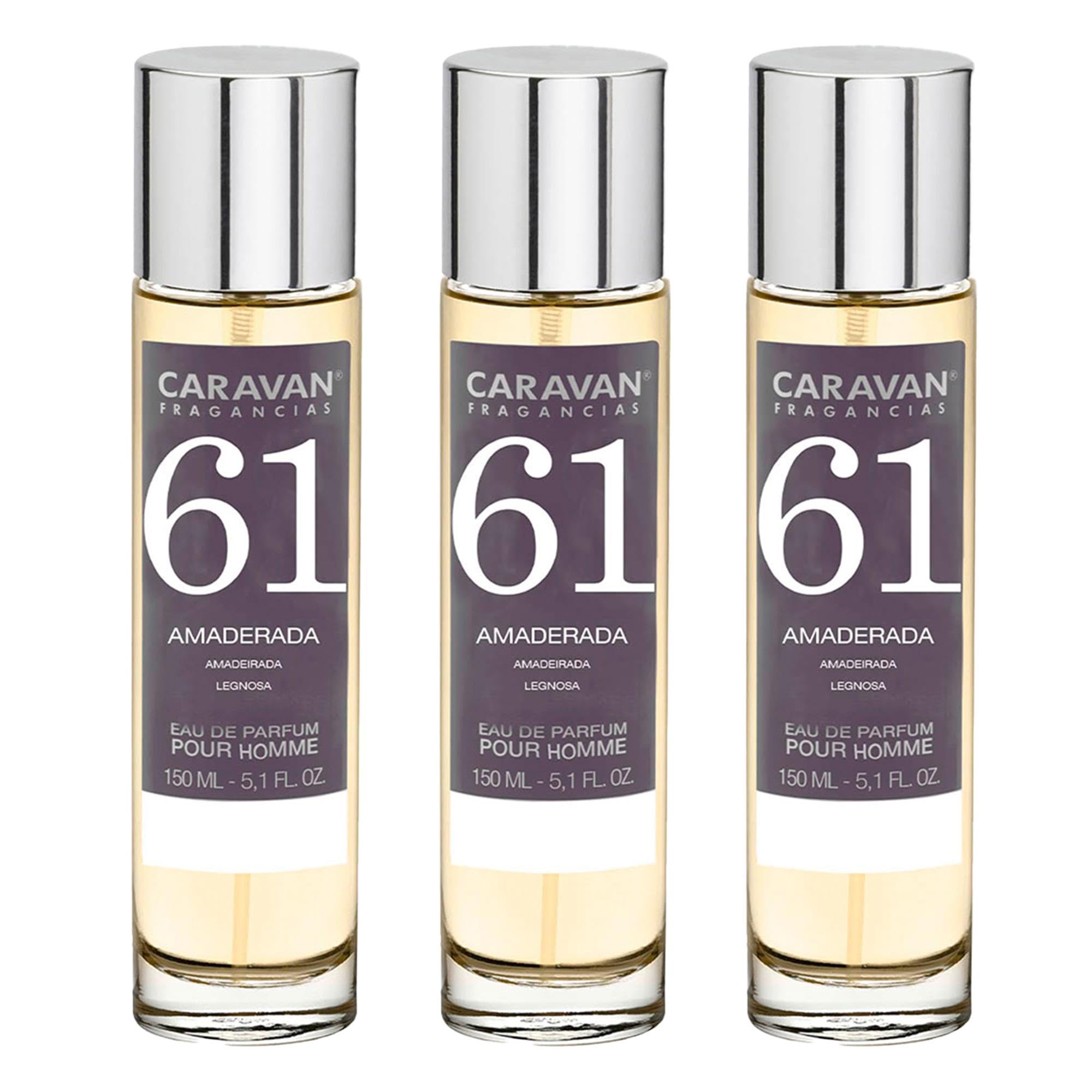3 profumi per uomo Caravan n. 61-150 ml.