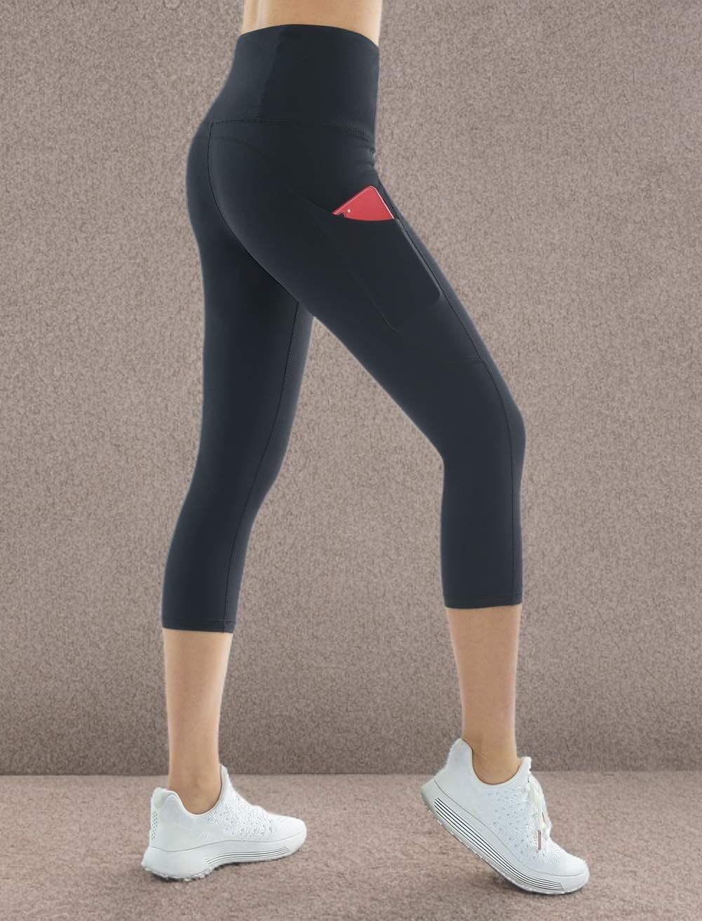 THE GYM PEOPLE Yoga Capris and Sports Bra for Running,Workout Tank Tops