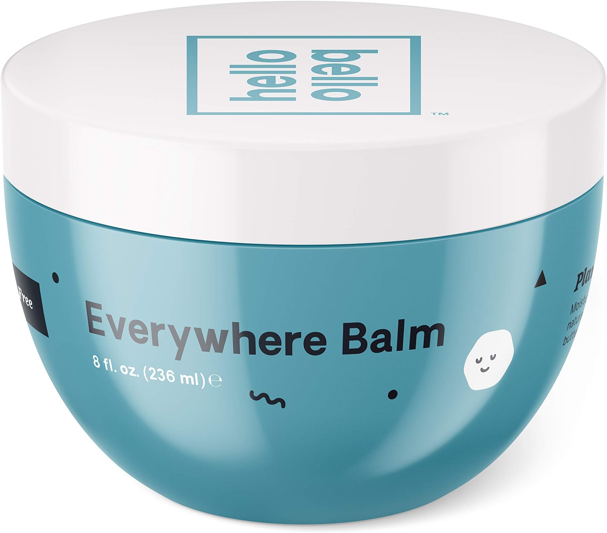 Hello BelloEverywhere Balm, 8 ounces, Blue