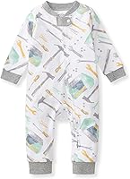 Vista 35 de Burt's Bees Baby - Pijama de una pieza para bebé, mameluco para dormir y jugar, algodón 100% orgánico, cremallera frontal Guitarra acústica.