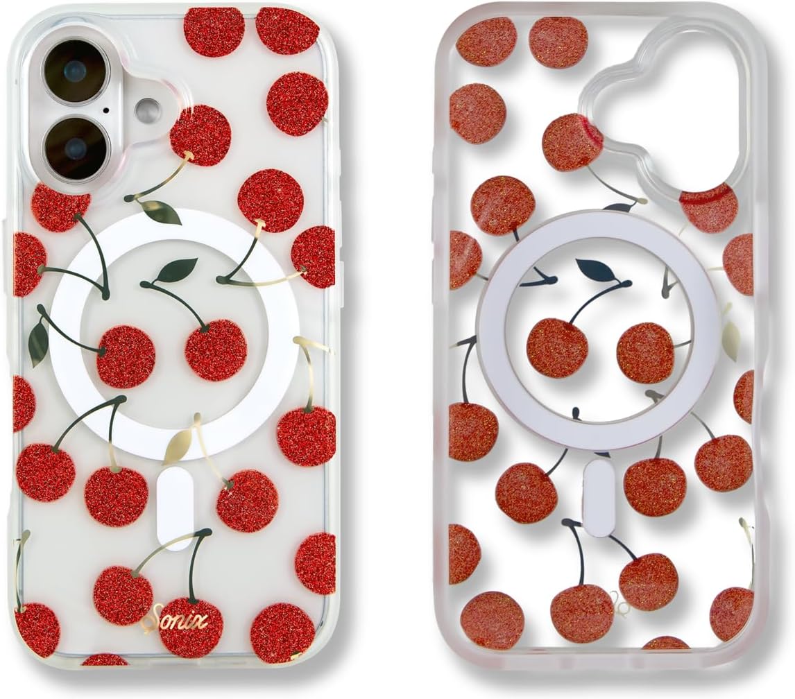 Sonix Case for iPhone 17 | Compatible with MagSafe | 10ft Drop Tested | Cherry On Top