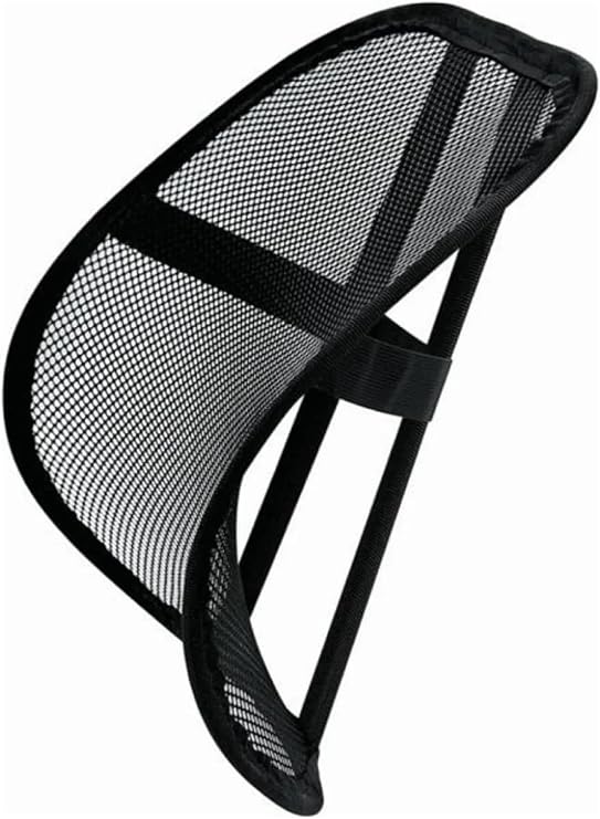 Sogex Backrest Mesh Sweat-Free Lumbar Support Cushion Orthopedic Office Sofa Pillow Waist Hernia Protective Lumbar Support