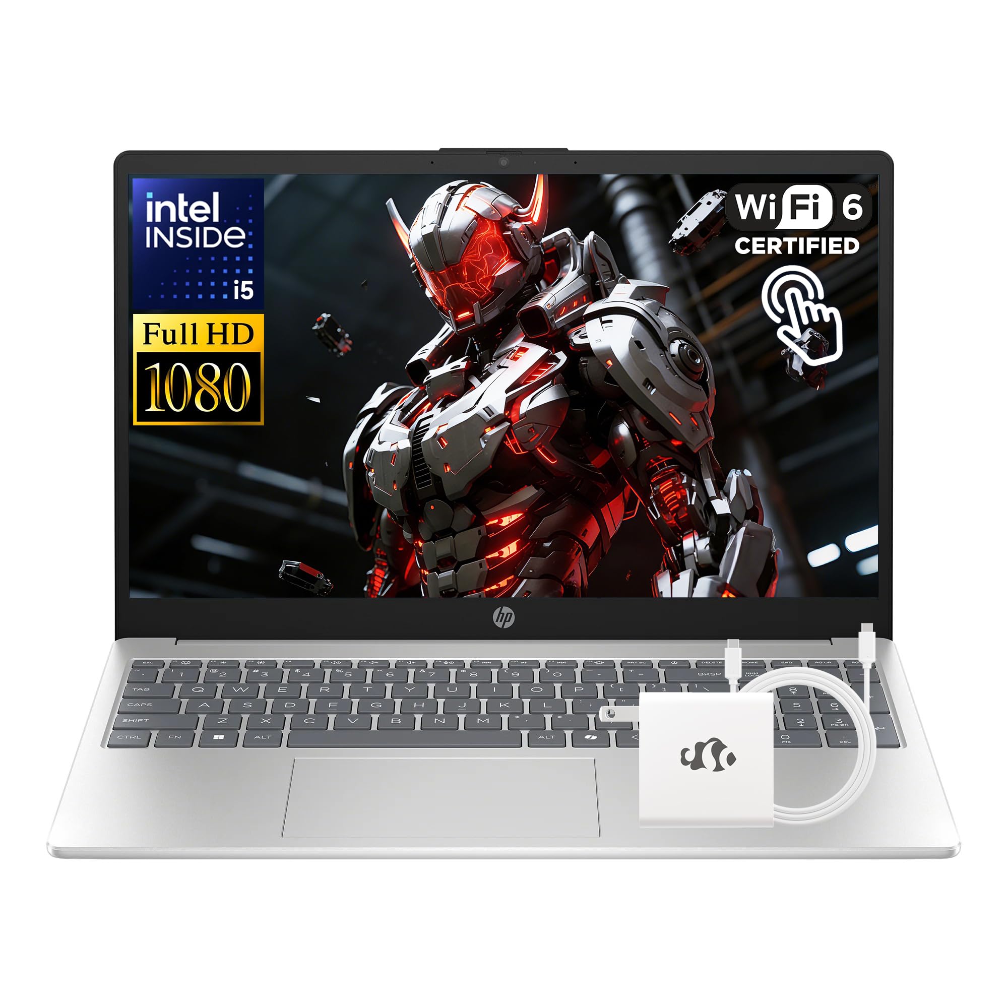 HP FHD Touchscreen Laptop, Intel 14 cores Ultra 5 125H (Up to 4.5GHz, Beat i7-1360P), 24GB DDR5 RAM 1TB SSD, 15.6" Windows 11 Wifi6 Numeric Keypad w/GM Accessory Computer for Business and Gaming
