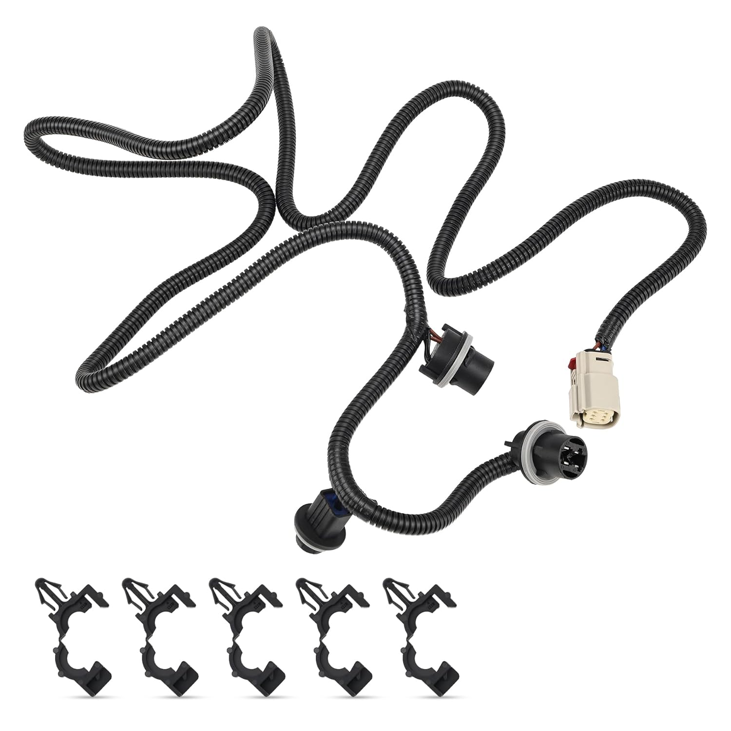 23295977 Passenger Side Tail Light Wiring Harness Compatible with 2016-2019 Chevrolet Silverado GMC Sierra 1500 2500 HD 3500 HD Replacement