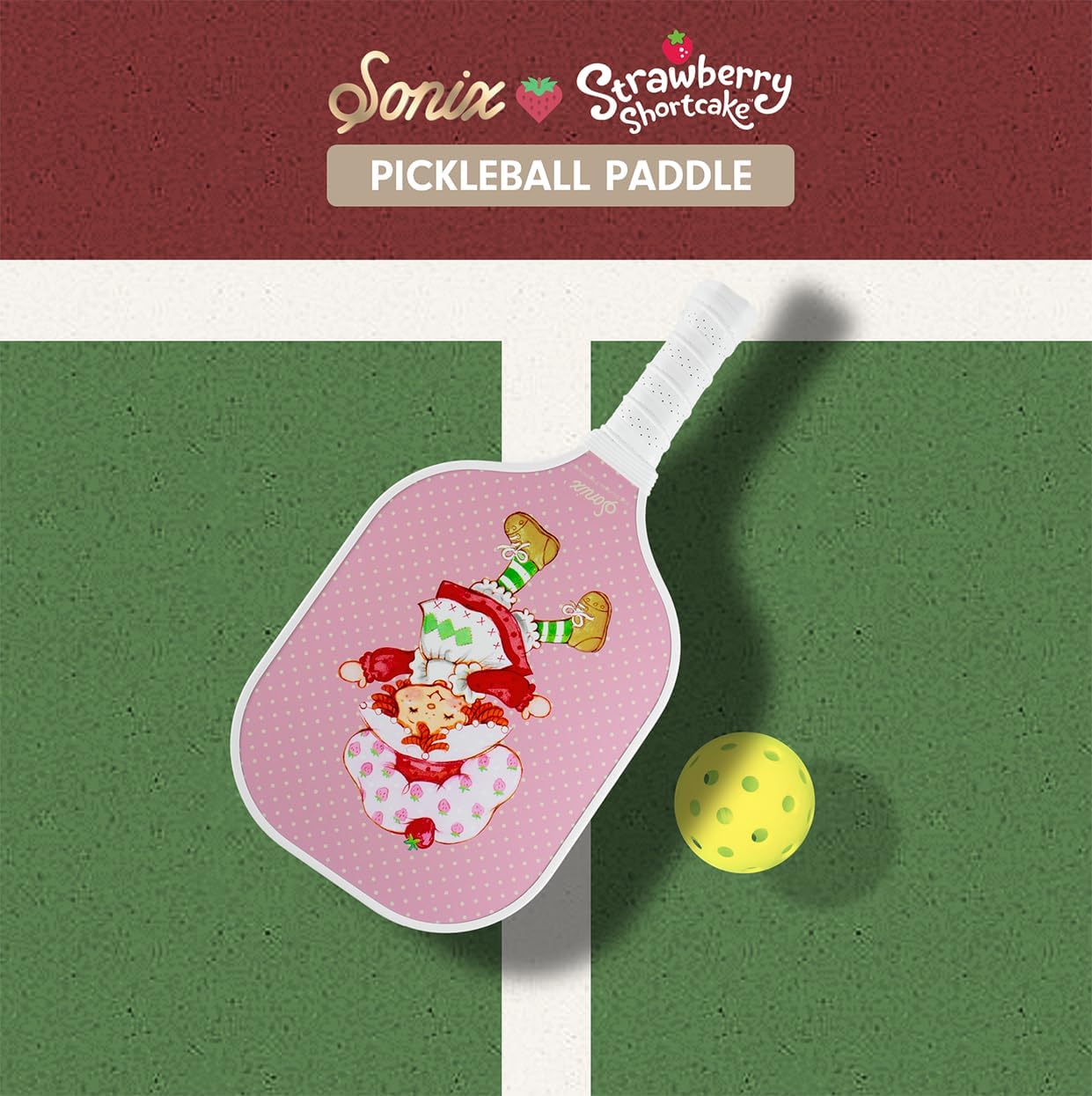 Sonix | USAPA Approved | Premium Pickleball Paddle | Fiberglass Surface, Non-Slip Cushion Grip | Single Pickle Ball Racket