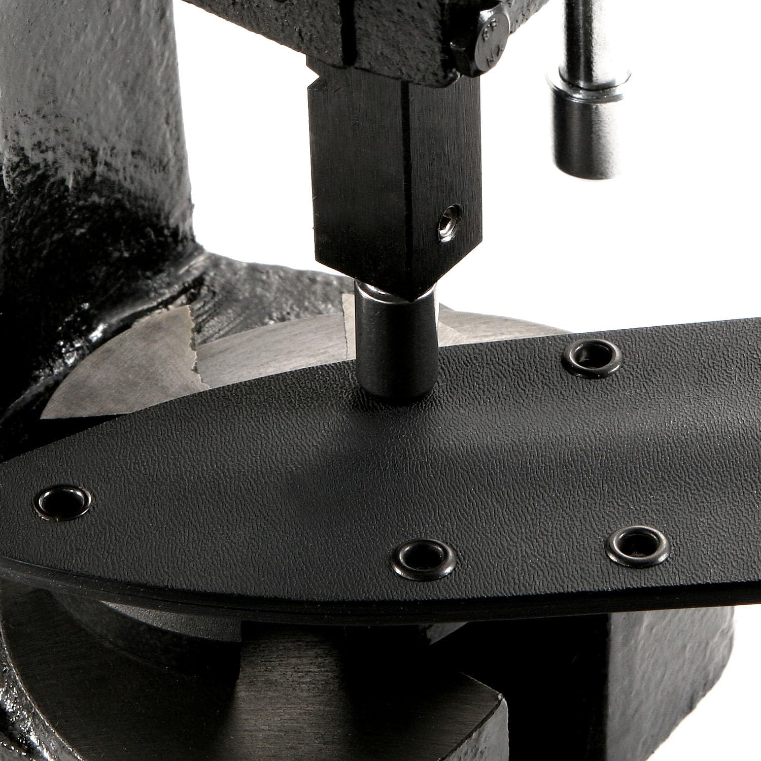 Eyelet Setting Press & Dies Combo - (Master Series) - (Includes: Arbor Press, 3/16 + 1/4 Eyelet Setting Dies) - (fits #6 & #8 Eyelet Sizes) - for DIY Hobby & Craft