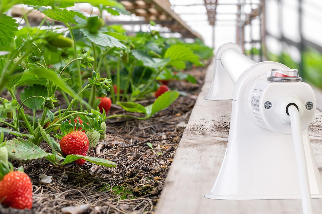 Royal Gardineer radiateurs tubulaires électriques 55 W pour serre de jardin