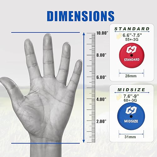 Miniatura 5 de Geoleap Golf Grips Set of 13- Soft Golf Club Grips,Reduce Taper Design Provides High Traction and Performance,13 Grips with 15 Tapes and 13 Grips