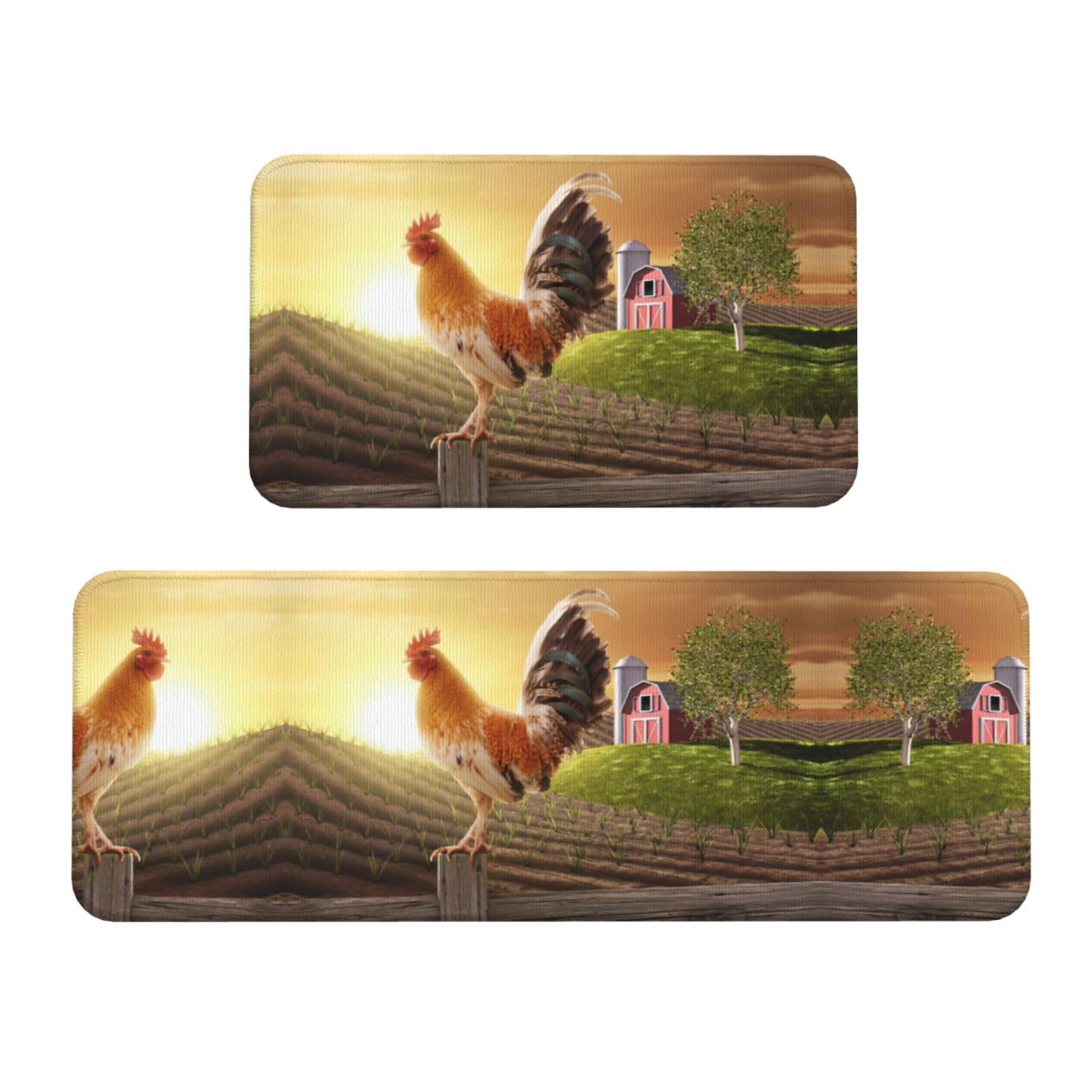 Tapis de cuisine antidérapant et absorbant lot de 2 anti-glisse