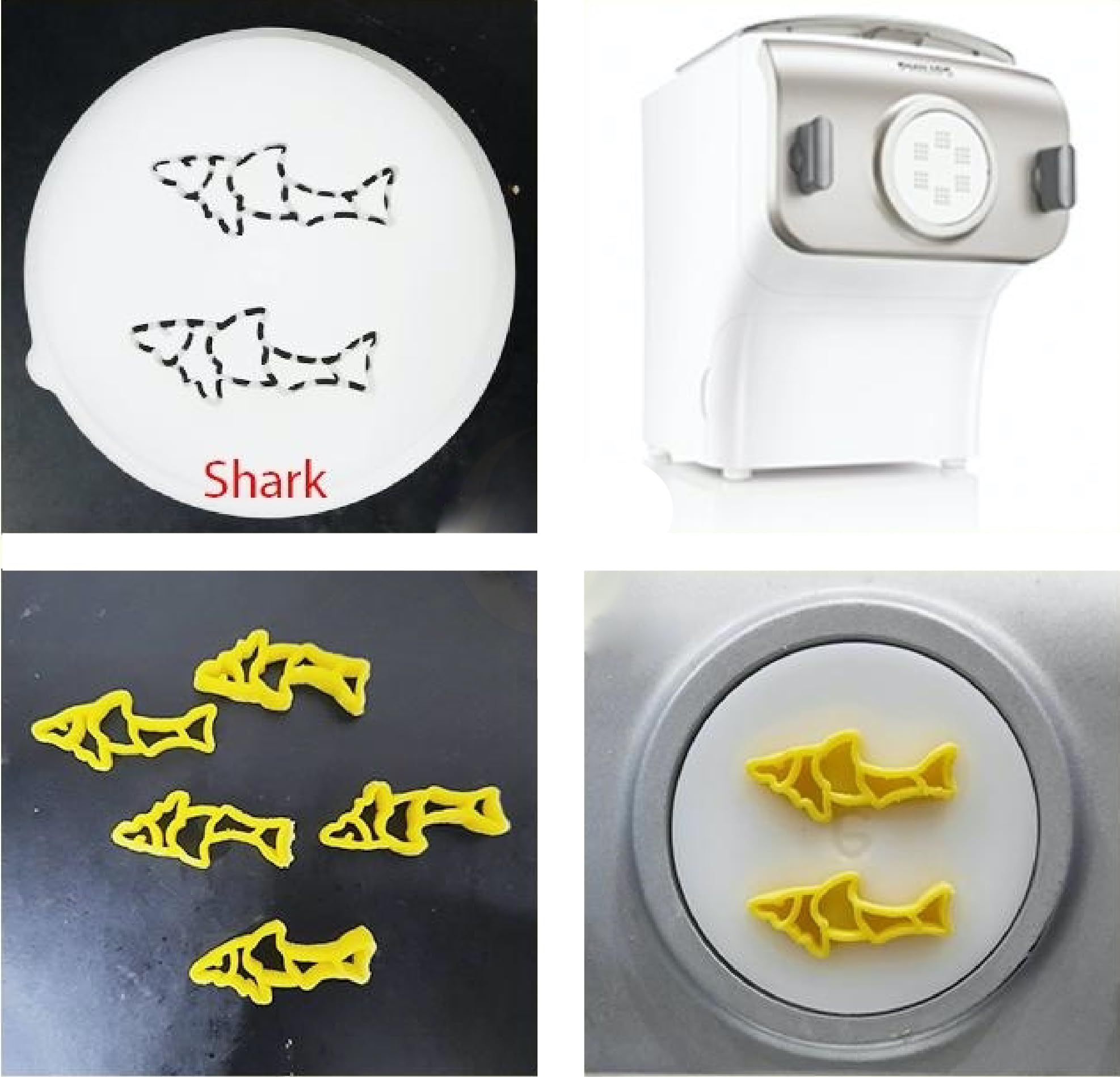 Pasta Disc Shape Fun PASTADISC - Pasta Ocean Life Shapes Disc - Crab, Turtle & Baby ...