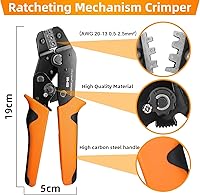 Vista 4 de ANTOM Kit de conectores automotrices de 356 piezas, 26 juegos de conectores de cable impermeables de 1/2/3/4 pines con herramienta de prensado