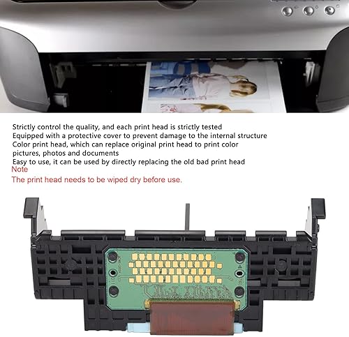 Miniatura 2 de Yoidesu Cabezal de impresión de impresora para Canon mx922 mx925 mx725 mx722 727 ix6880, reemplazo de cabezal de impresión a color, buen efecto de