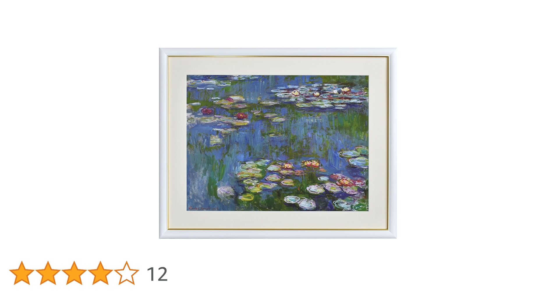 クロード・モネ、「Sandviken,Norway」、厳選、希少大判画集・額装画 クロード・モネ、「Sandviken,Norway」、厳選、希少大判画集