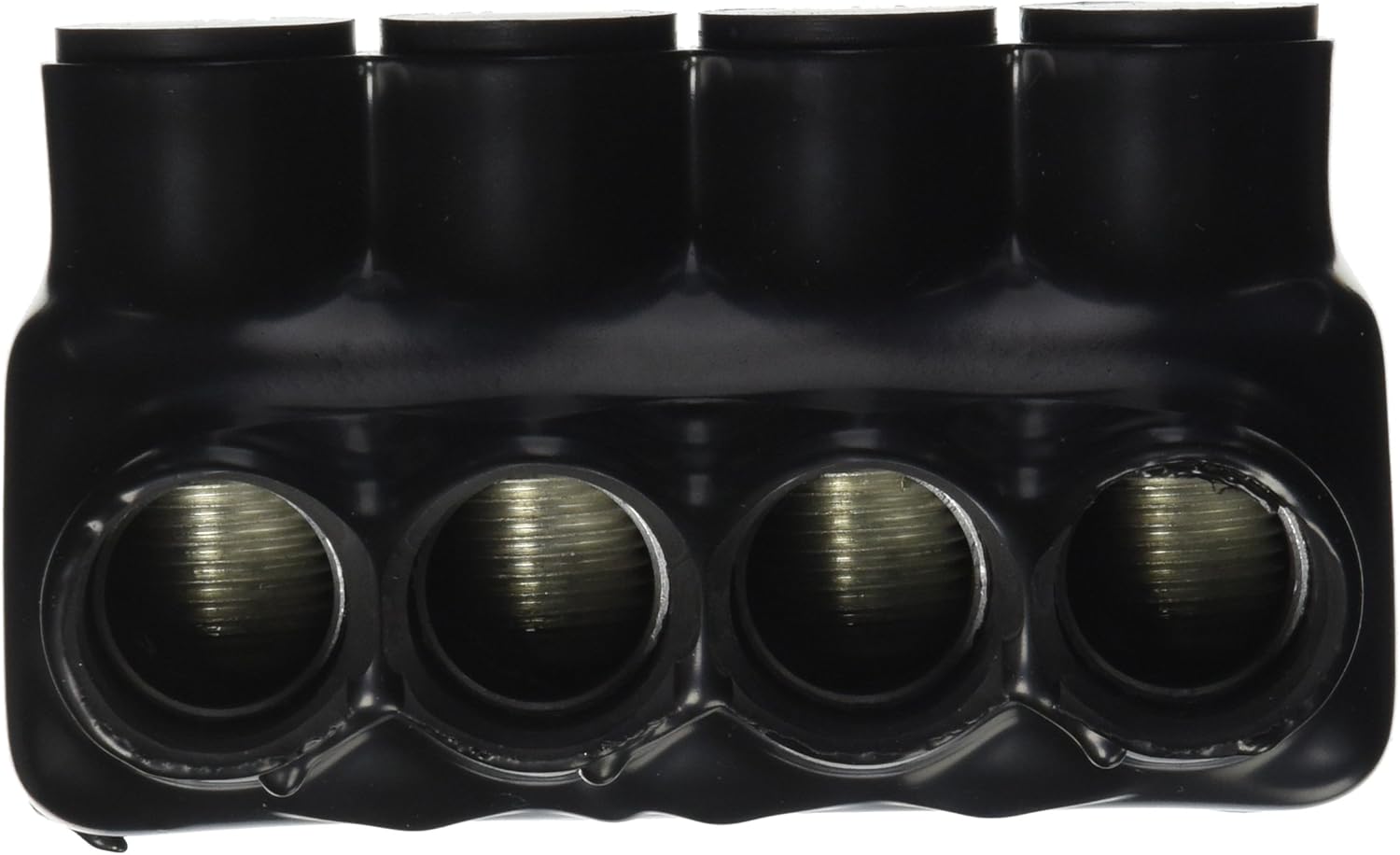 NSI IPLD350-4B Polaris Multi-Tap 4 Port (Dual Sided Entry) 350 MCM-6 AWG-Bagged Insulated connector