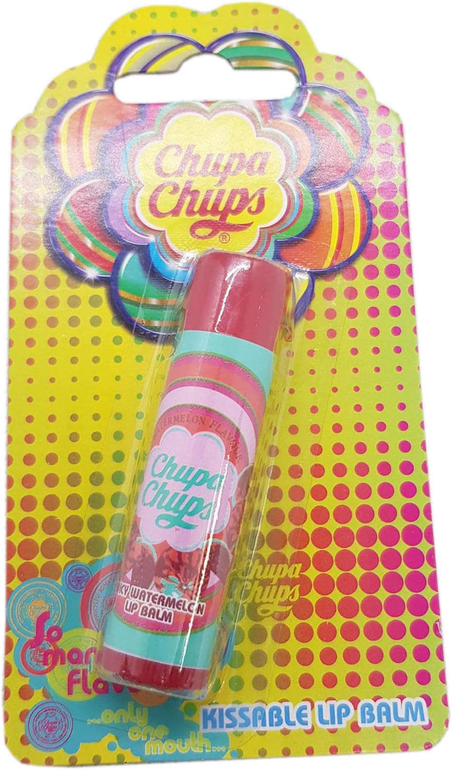 Chupa Chups Watermelon Lip Balm For Sore, Dry Or Cracked Lips COSCHU001