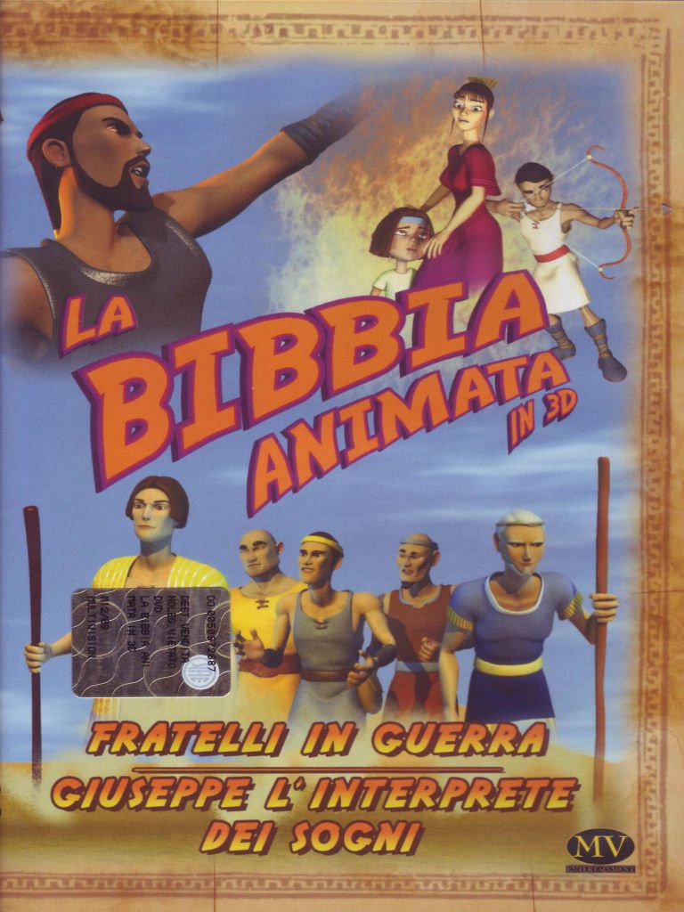 la bibbia animata 03 -fratelli in guerra - giuseppe l'interprete dei sogni dvd Italian Import [DVD]
